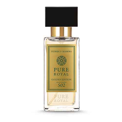 170502.01 - Perfume Masculino PURE ROYAL 502 50 ml GOLDEN EDITION