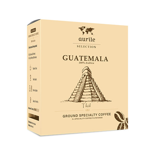 803011.01 - Café Molido Guatemala (Especial en Bolsitas Filtrantes) - Aurile Selection